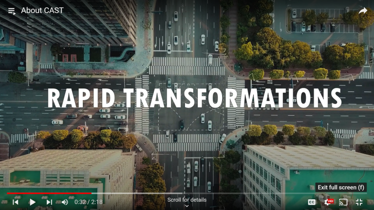A video showcasing rapid transformations at the Tyndall Centre.