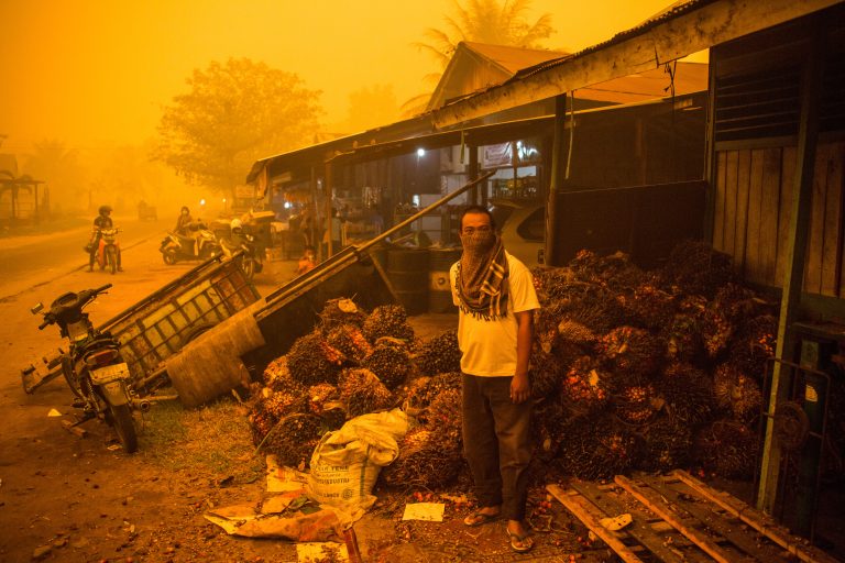 Suffering from chronically poor air quality, residents in affected areas in Indonesia have to live through now near annual toxic haze events such as this. The toxiz haze is from burning peatlands. Reactive governance has prohibited fire use on all soils, which includes mineral soils, causing injustices for traditional small-scale mineral soil farmers who are not responsible for the toxic haze.