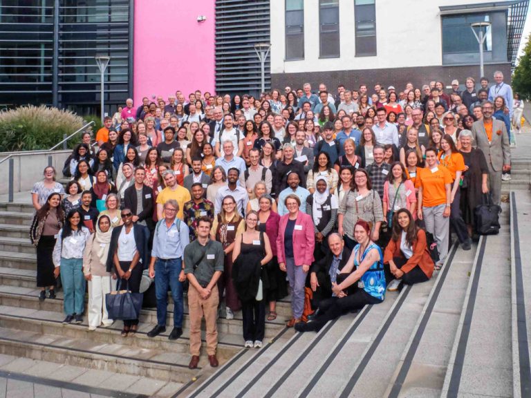 Staff and delegates at Our Critical Decade for Climate Action Conference 2025, hosted by the Tyndall Centre for Climate Change Research at the University of East Anglia (UEA)