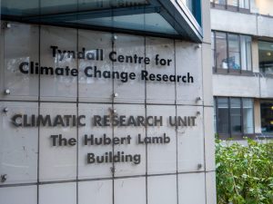 The Tyndall Centre for Climate Change Research in the Hubert Lamb Building at the University of East Anglia (UEA). Photo by Ben Rodwell