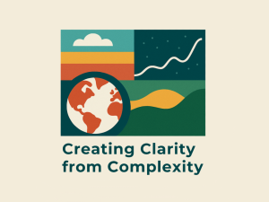 Creating Clarity from Complexity Workshop poster on visualising and communicating climate and environmental assessments for policy and practice in London in July 2026