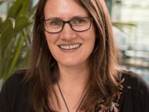 Portrait photo of Professor Hayley Fowler, who has been elected a Fellow of the Royal Society in recognition of her pioneering work on climate change impacts